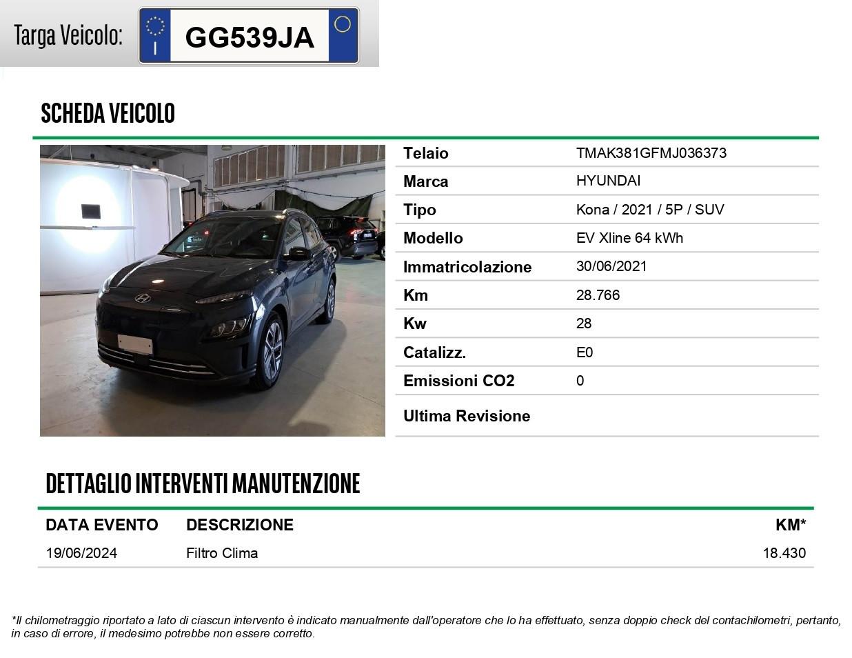 HYUNDAI Kona 64 kWh EV Xline CAMERA+ACC+FULL LED