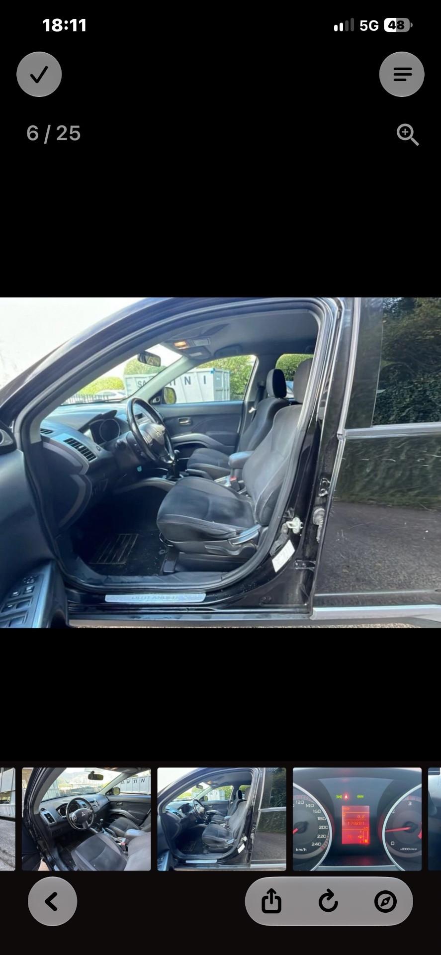 Mitsubishi Outlander 2.0 DI-D Instyle 7 p.ti DPF