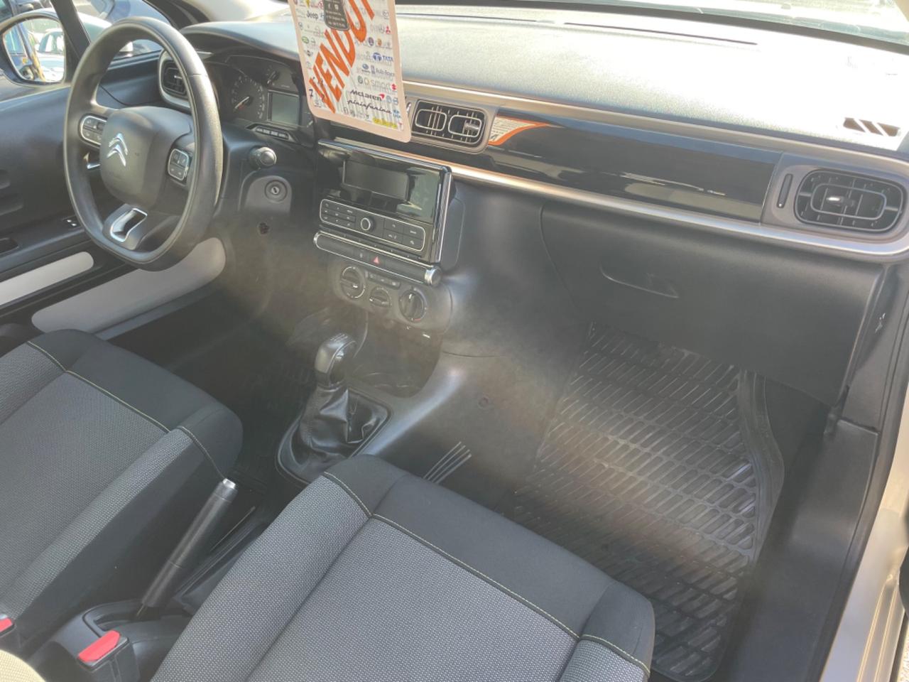 CITROEN C3 1.2 BENZINA 82 (CV) 2017