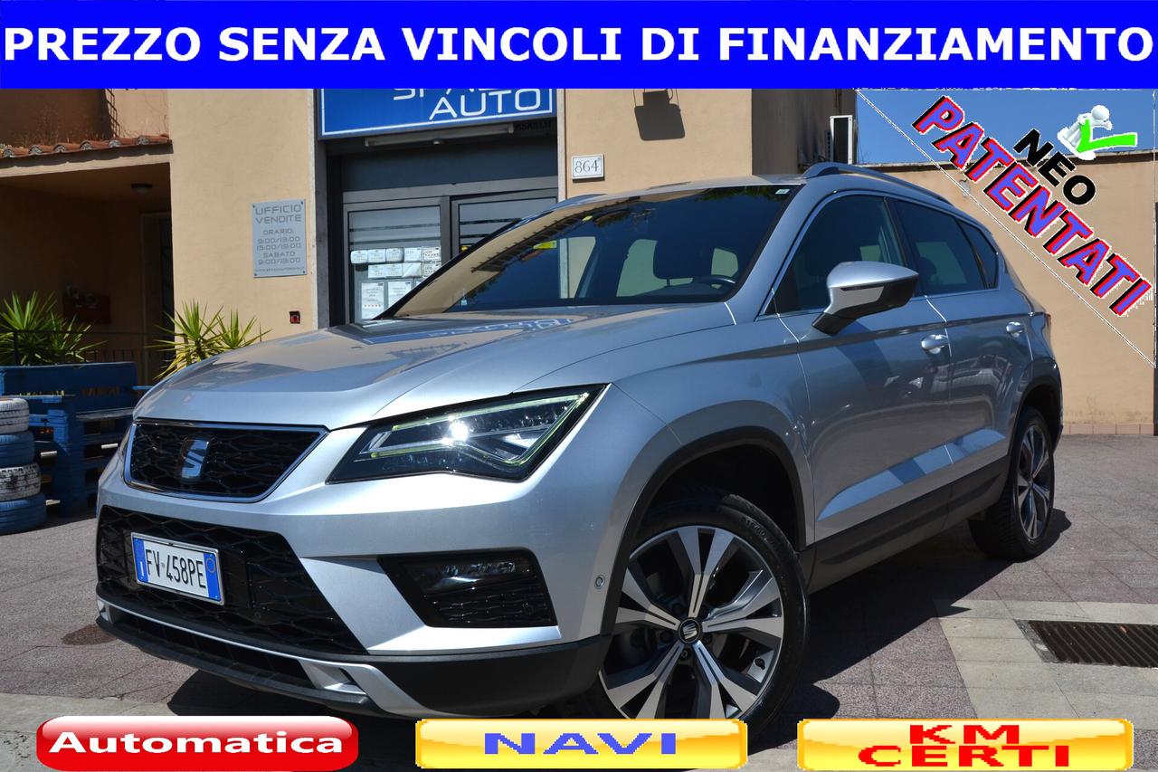 Seat Ateca 1.6 TDI DSG XCELLENCE **LLED-NAV-PDC**PREZZO VERO*