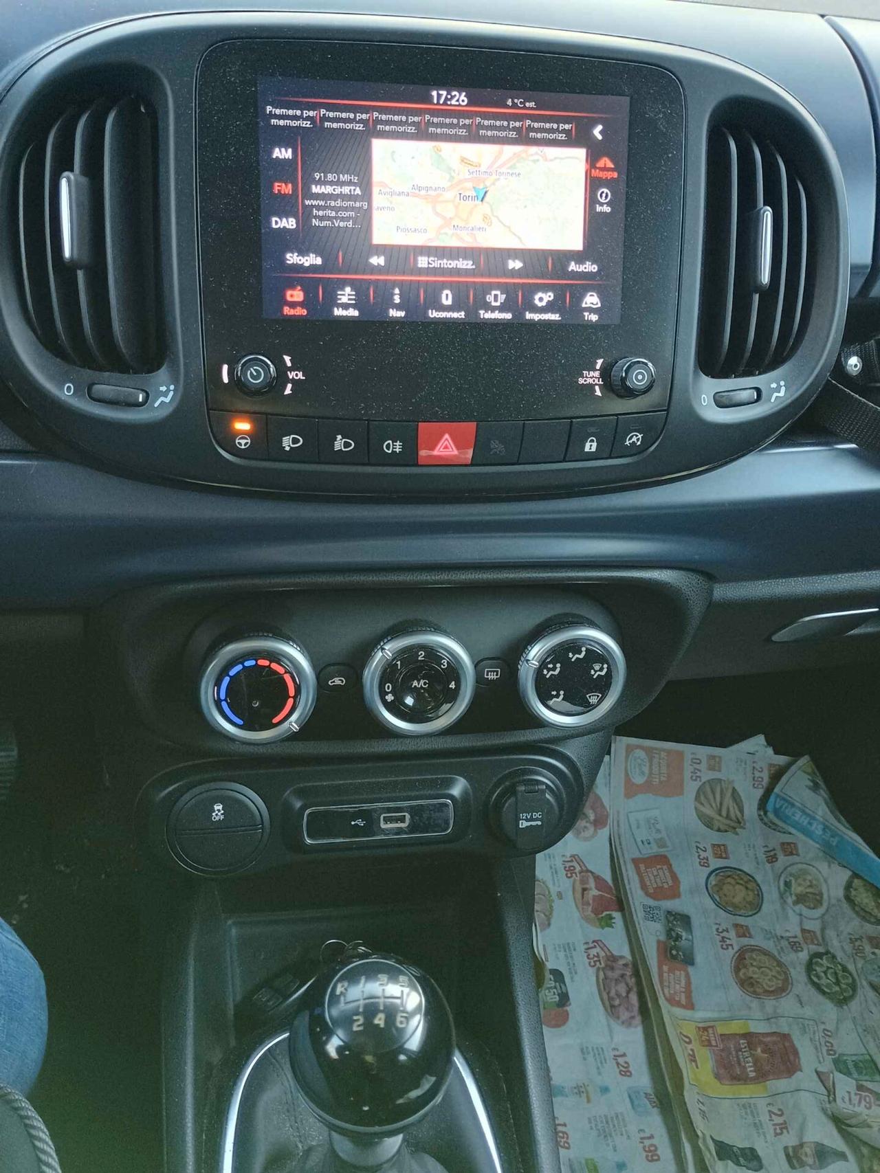 Fiat 500L Pro 1.6 MJT 120CV Mirror 4 posti (N1)