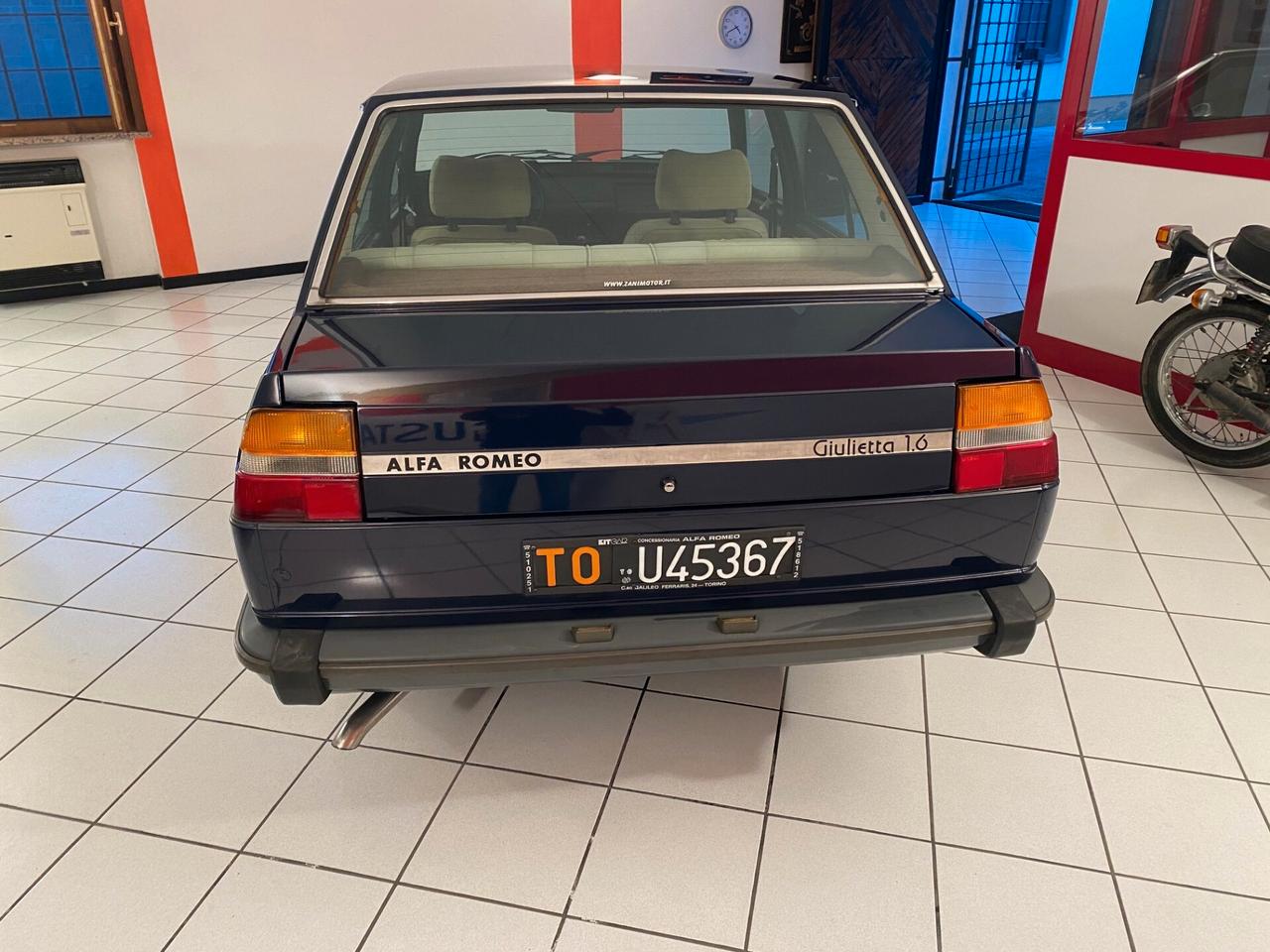 GIULIETTA 1.6 2 MILA KM TARGHE E LIBRETTO ORIGINALI