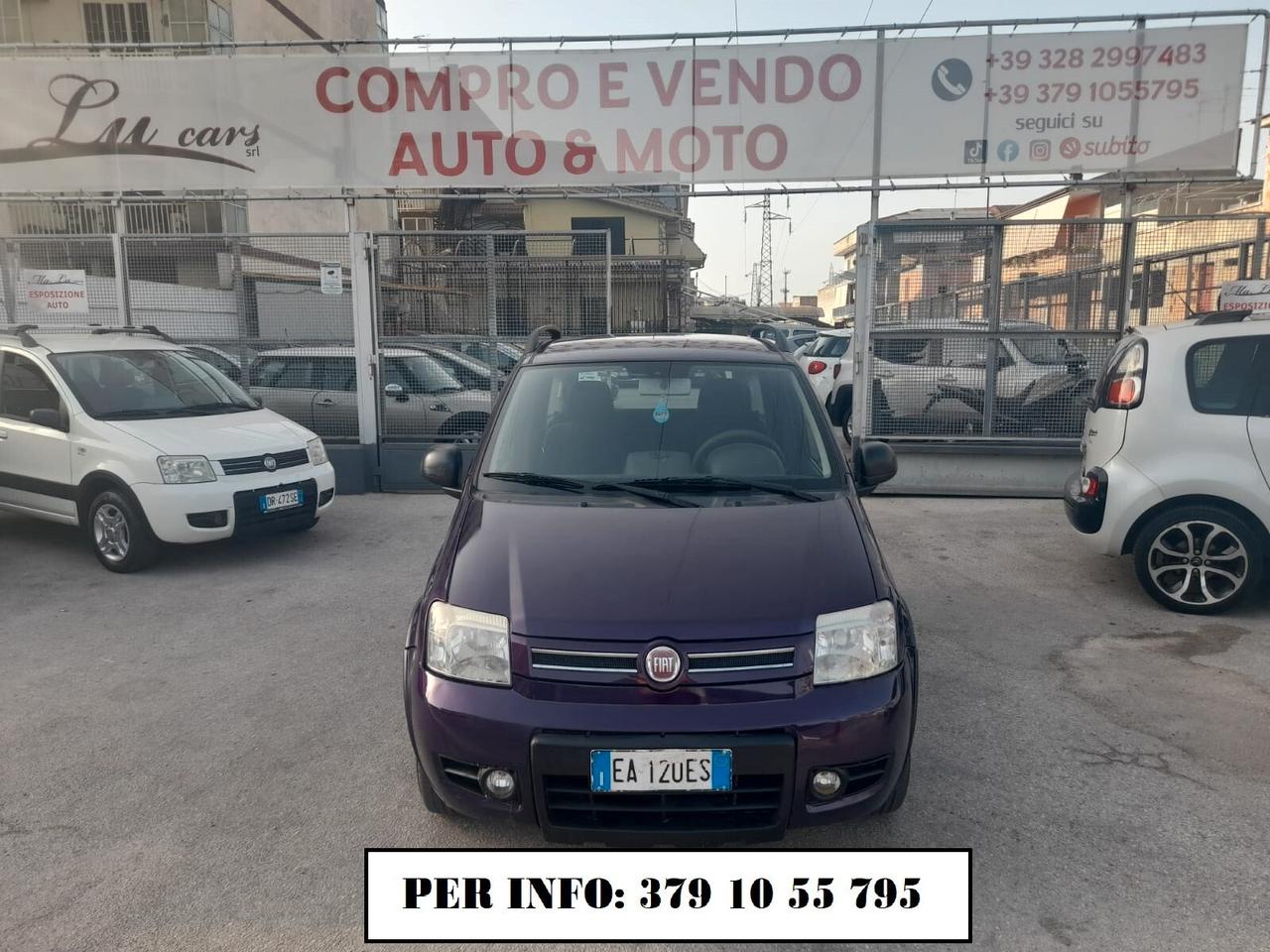 Fiat Panda 1.2cc metano 12 mesi garanzia-2010