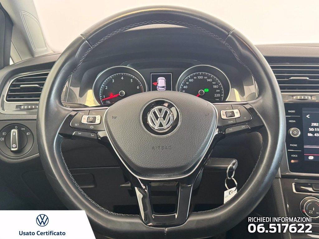 VOLKSWAGEN Golf 5p 1.5 tgi business 130cv dsg del 2020