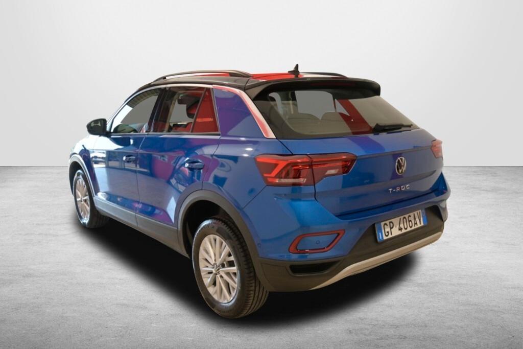 VOLKSWAGEN T-ROC 2.0 TDI 150CV DSG SCR LIFE ( FARI LED - DIGITAL COCKPIT - ADAPTIVE CRUISE - NAVI - APP CONNECT - PARK ASSIST - TETTO BICOLORE )