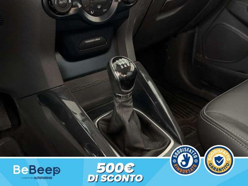 Ford EcoSport 1.5 TDCI TITANIUM S 95CV