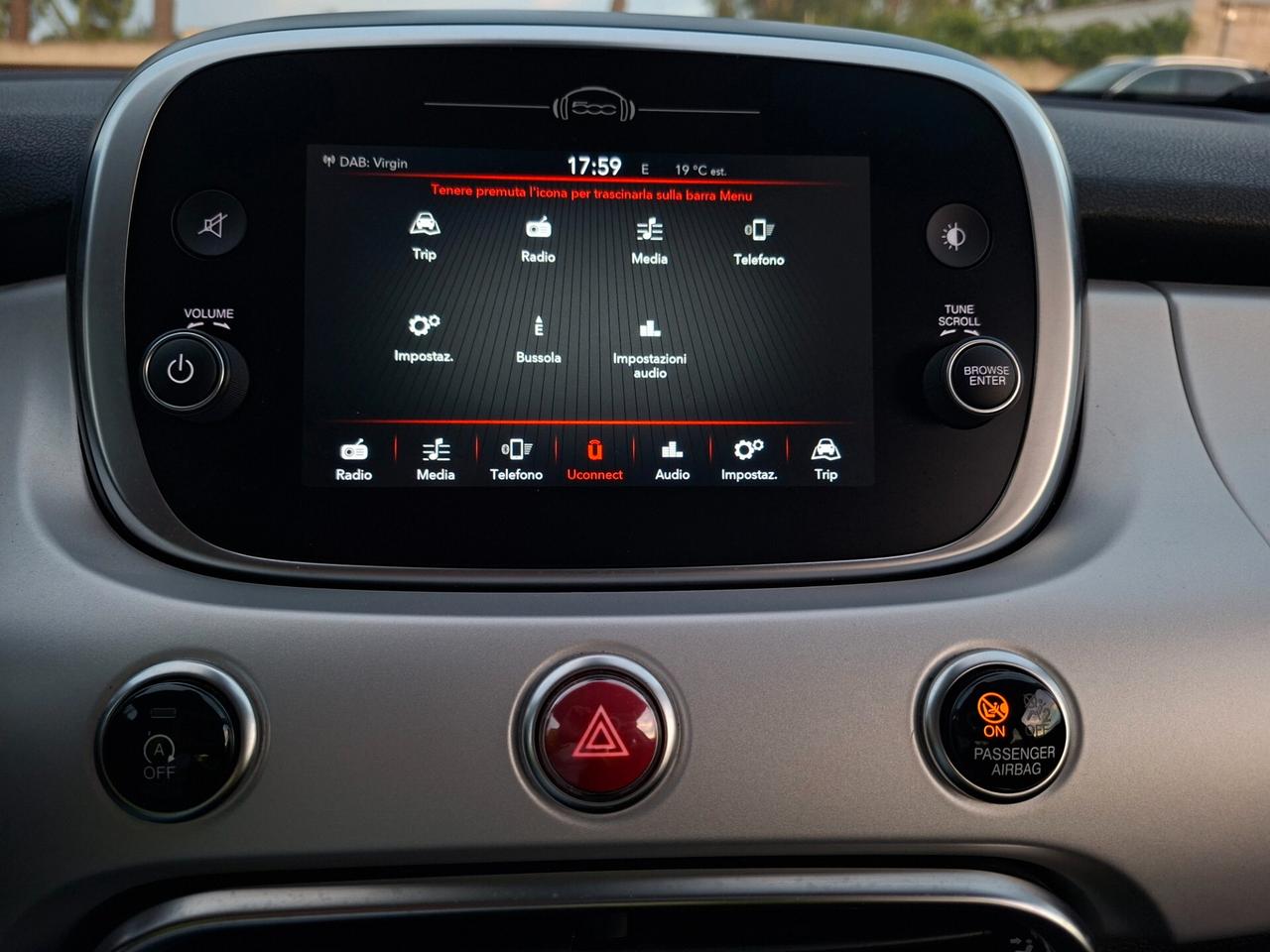Fiat 500X 1.6-Mtj 130CV- *NAVI*LED*CERCHI