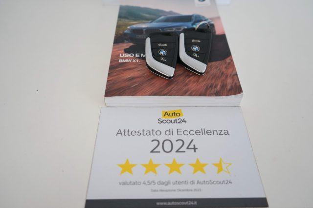 BMW X1 sDrive18i Advantage Uniprop. Ufficiale Tagliandata