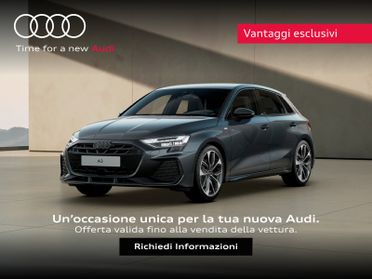 Audi A3 sportback 35 1.5 tfsi mhev s line edition s-tronic