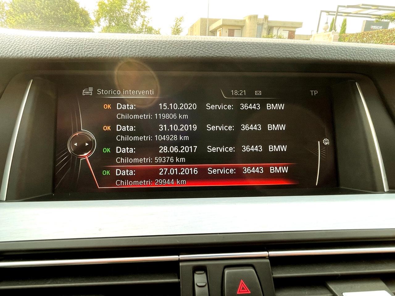 BMW 520d aut. 4x4-BERLINA-Euro 6-Tagl.BMW-FULL