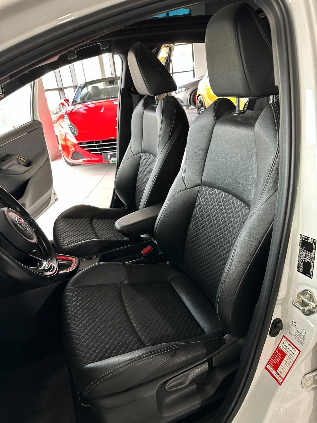 Toyota Yaris 1.5 92cv Hybrid Full Led TettoPanoramico Garanzia