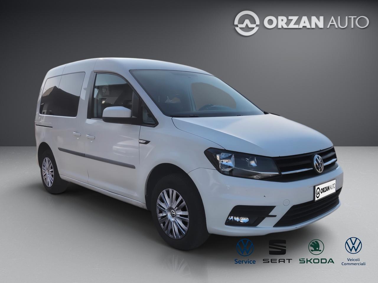 Volkswagen Caddy 2.0 TDI 102 CV COMF. N1 5 POSTI AUTOCARRO
