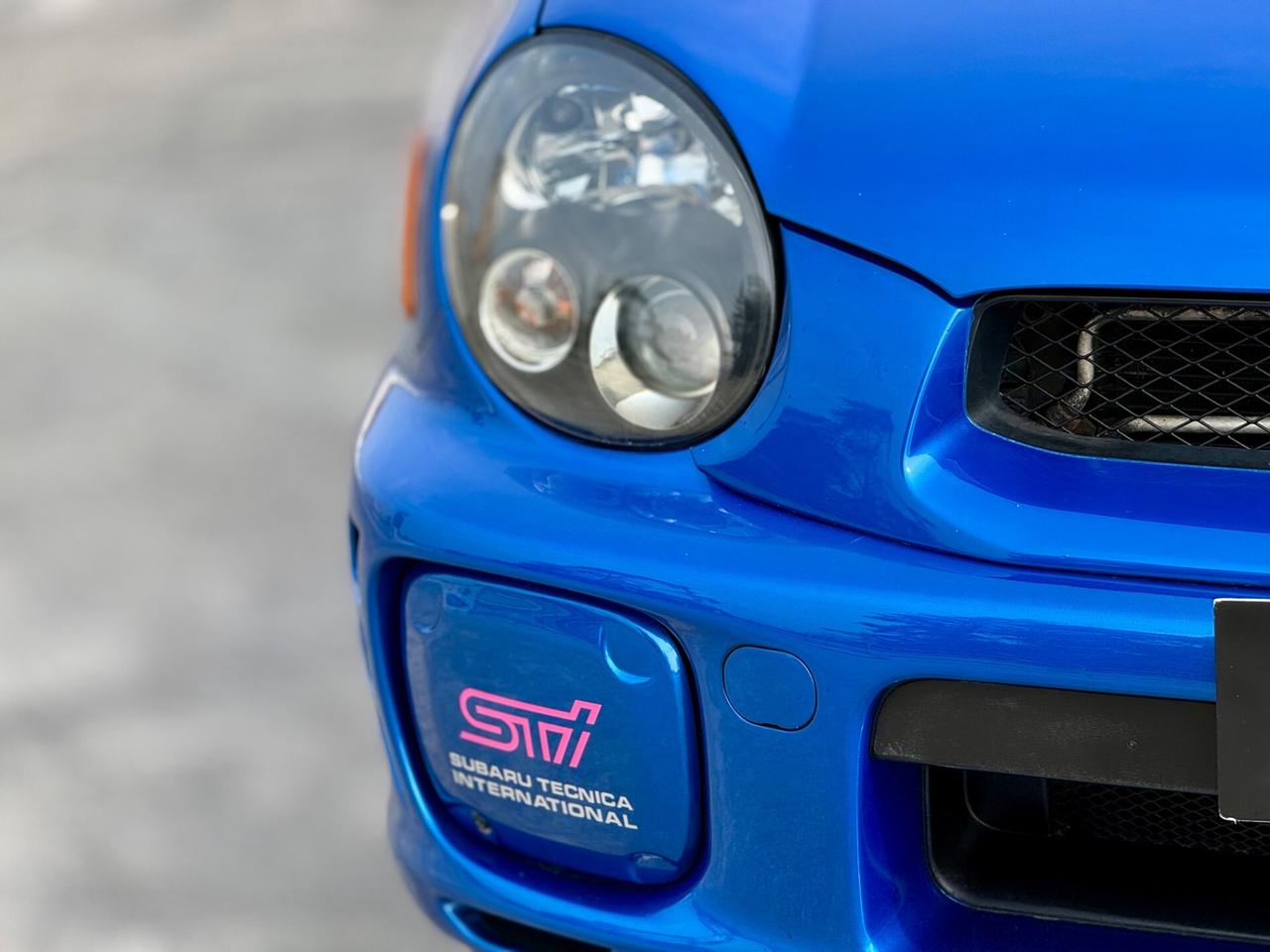 Subaru Impreza WRX STI 2002 2.0 TURBO 4x4 265cv BLUE MIKA