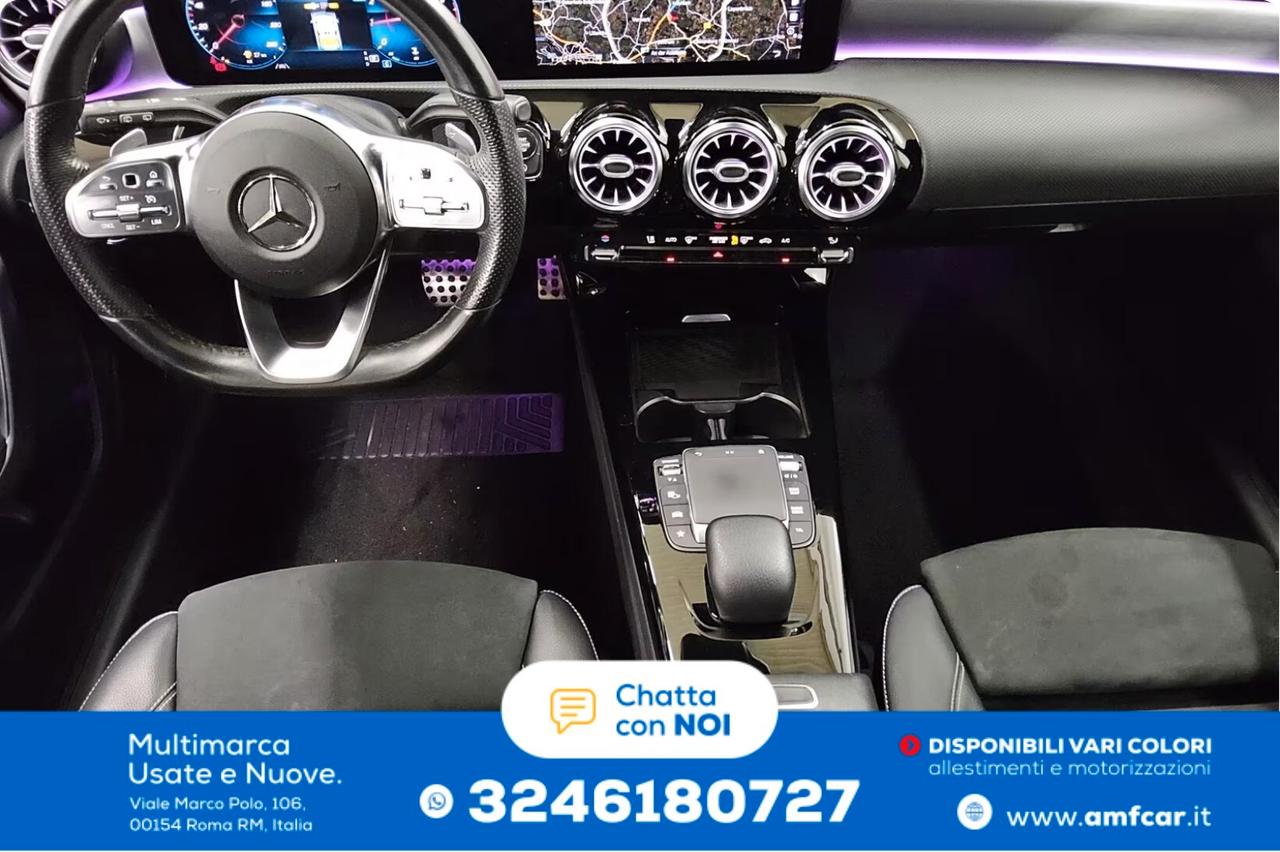 Mercedes-Benz A 180 AMG-Line Premium Navi Pack night