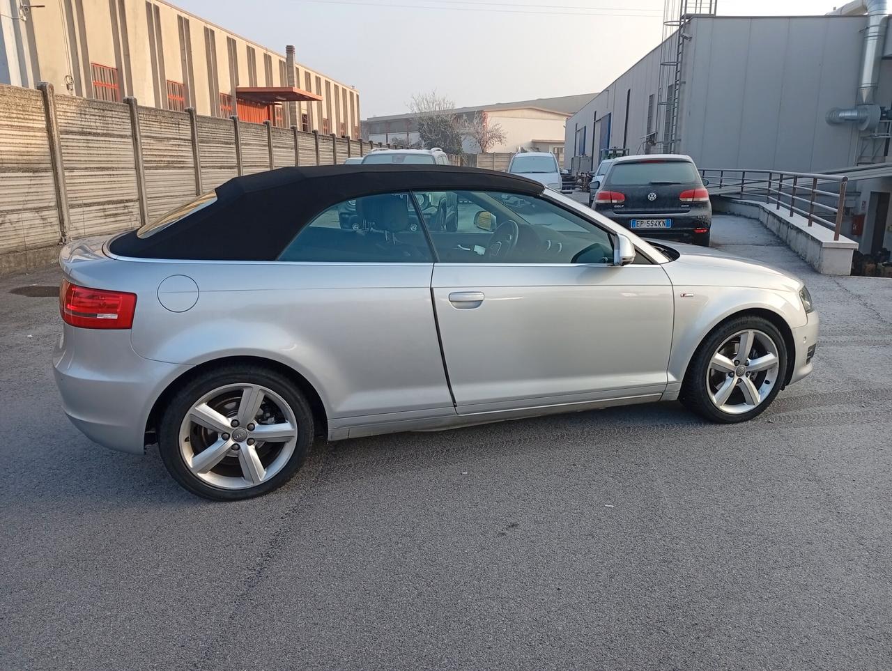 Audi A3 Cabrio 2.0 TDI F.AP. S tronic S-LINE