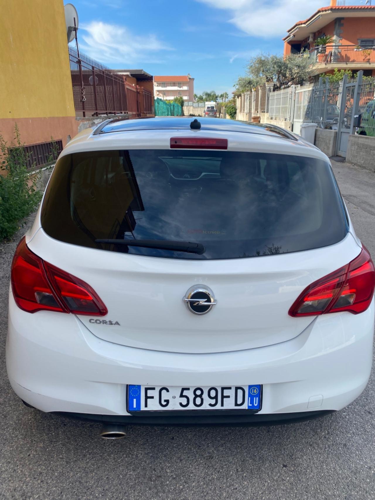Opel Corsa GPL Fine 2016 Full TAGLIANDATA