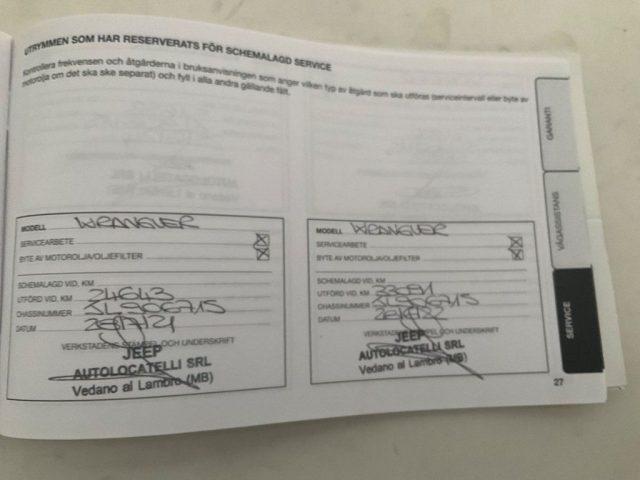 JEEP Wrangler Unlimited 3.6 V6 Rubicon AUTO IN ARRIVO !!!