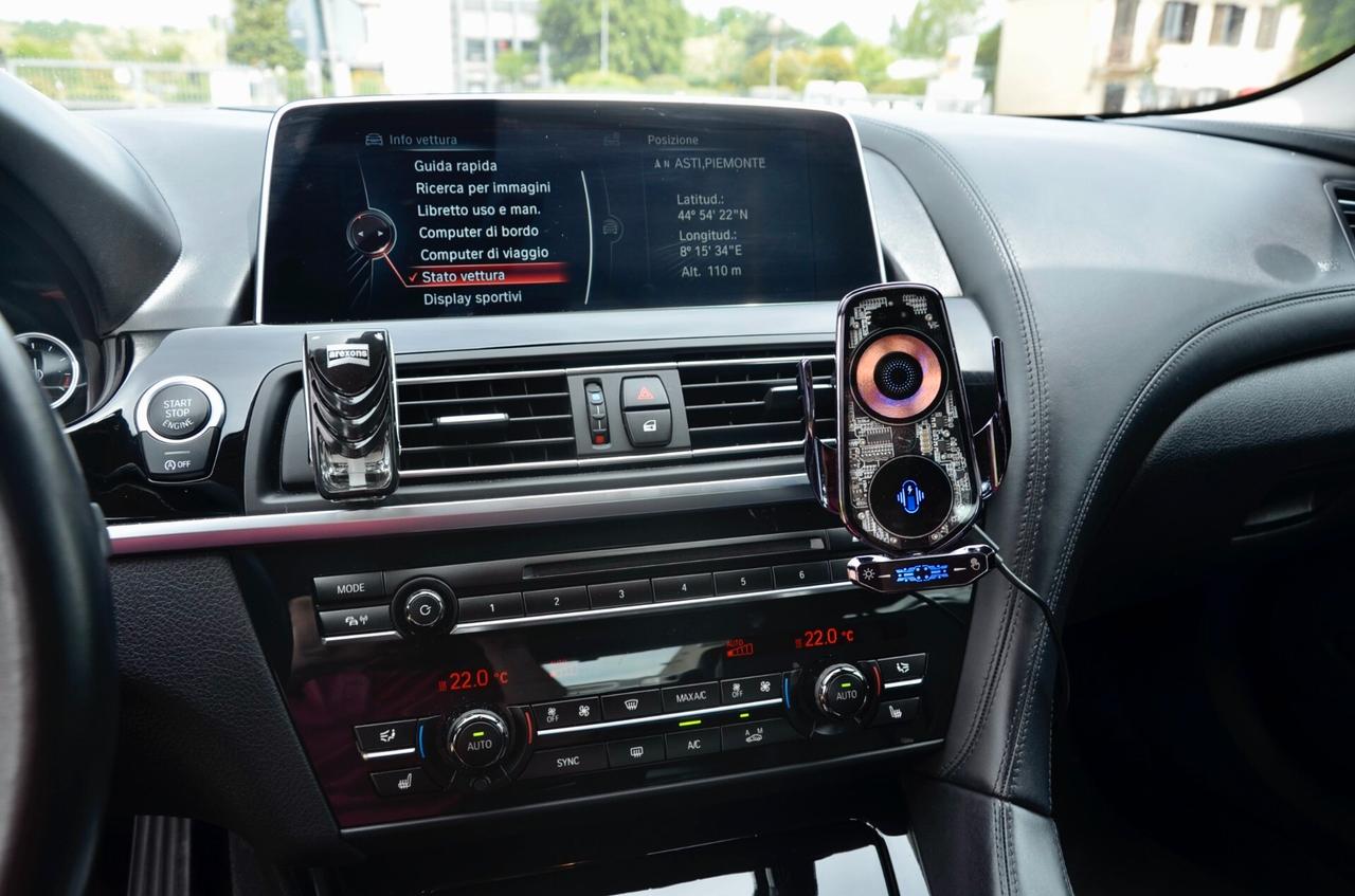 BMW 640d GRAN COUPE XDRIVE 313cv AUTO, UFF ITALIANA, EURO 6B, HI-FI HARMAN/KARDON, SOFT CLOSE, 20", PERMUTE