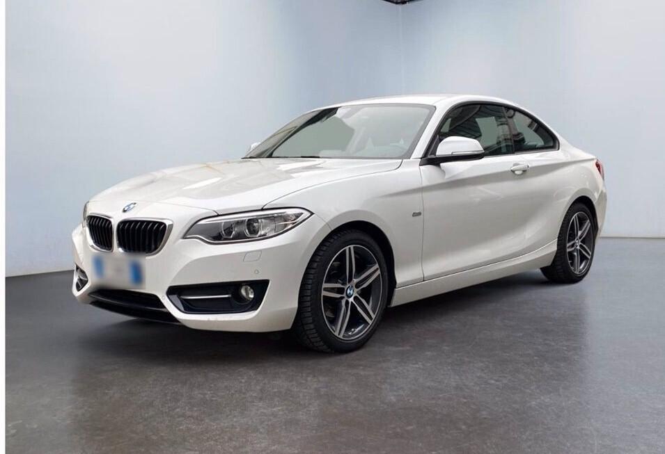 BMW SERIE 2 218D COUPE SPORT 150CV -Finanziabile