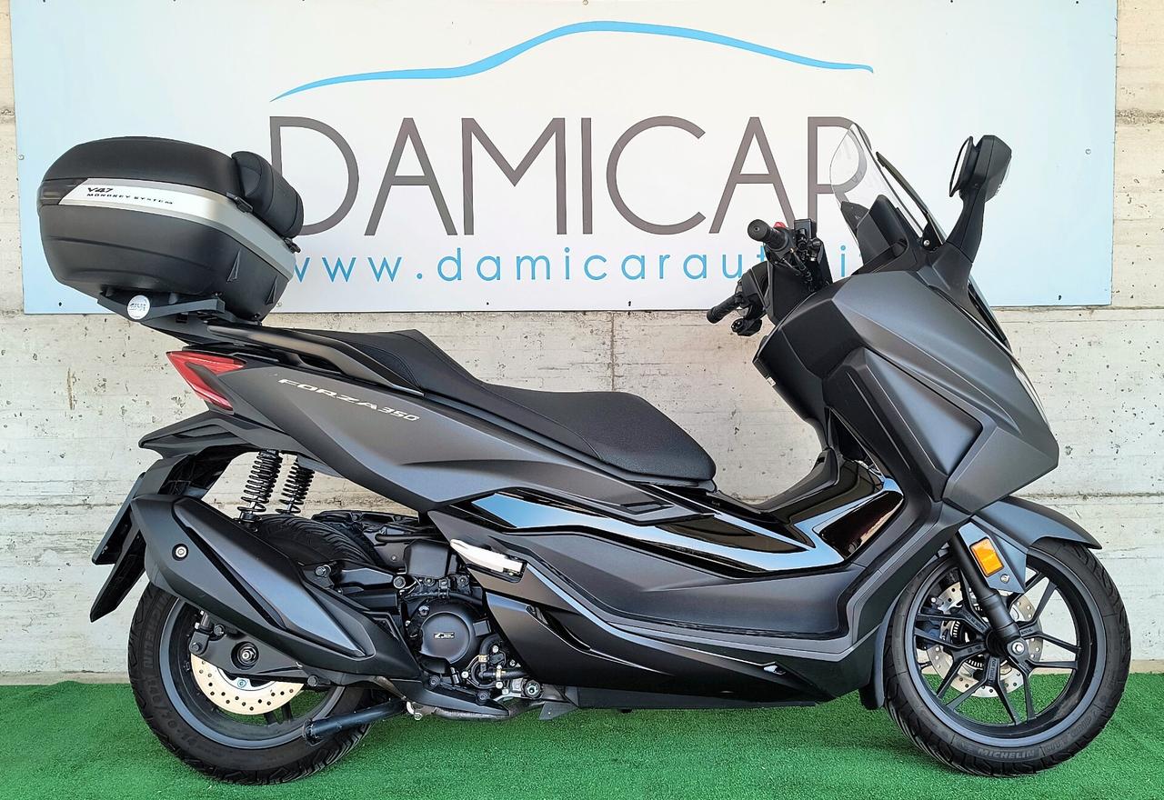 Honda Forza 350 Matte Gunpowder Black Metallic