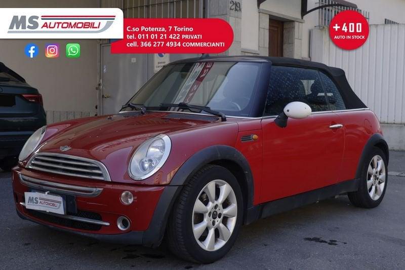 MINI Mini Cabrio MINI Mini Cabrio 1.6 16V One de luxe Cabrio Unicoproprietario