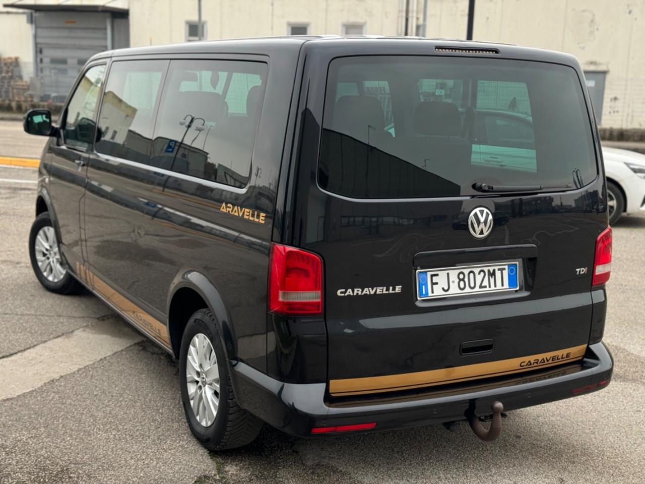 Vw Caravelle 2.0 Tdi 140cv 9Posti Gancio Traino