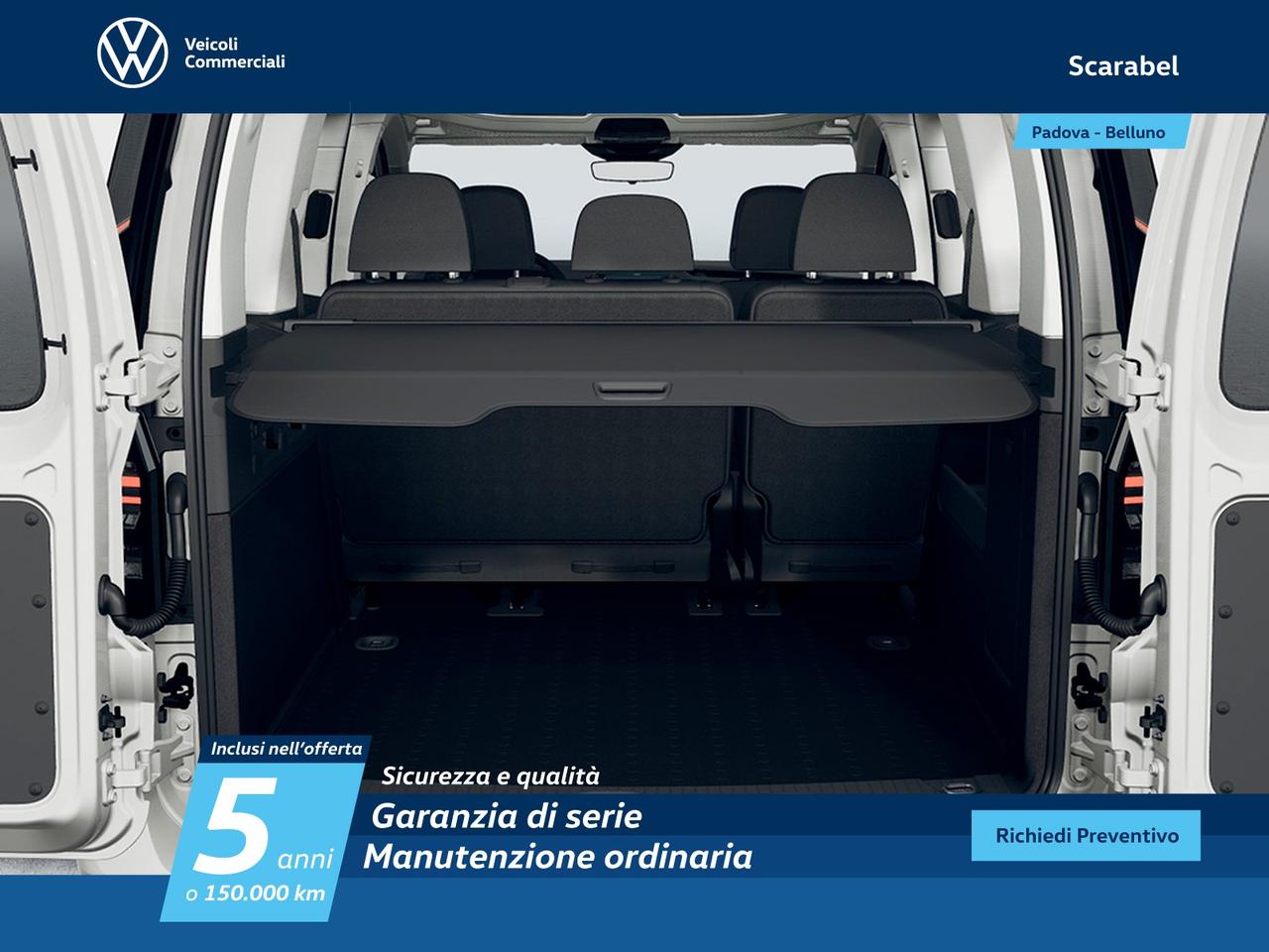 Volkswagen Caddy n1 2.0 tdi 102cv life