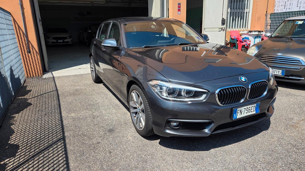 Bmw 118 118i 5p. Sport neo patentati unico proprietario