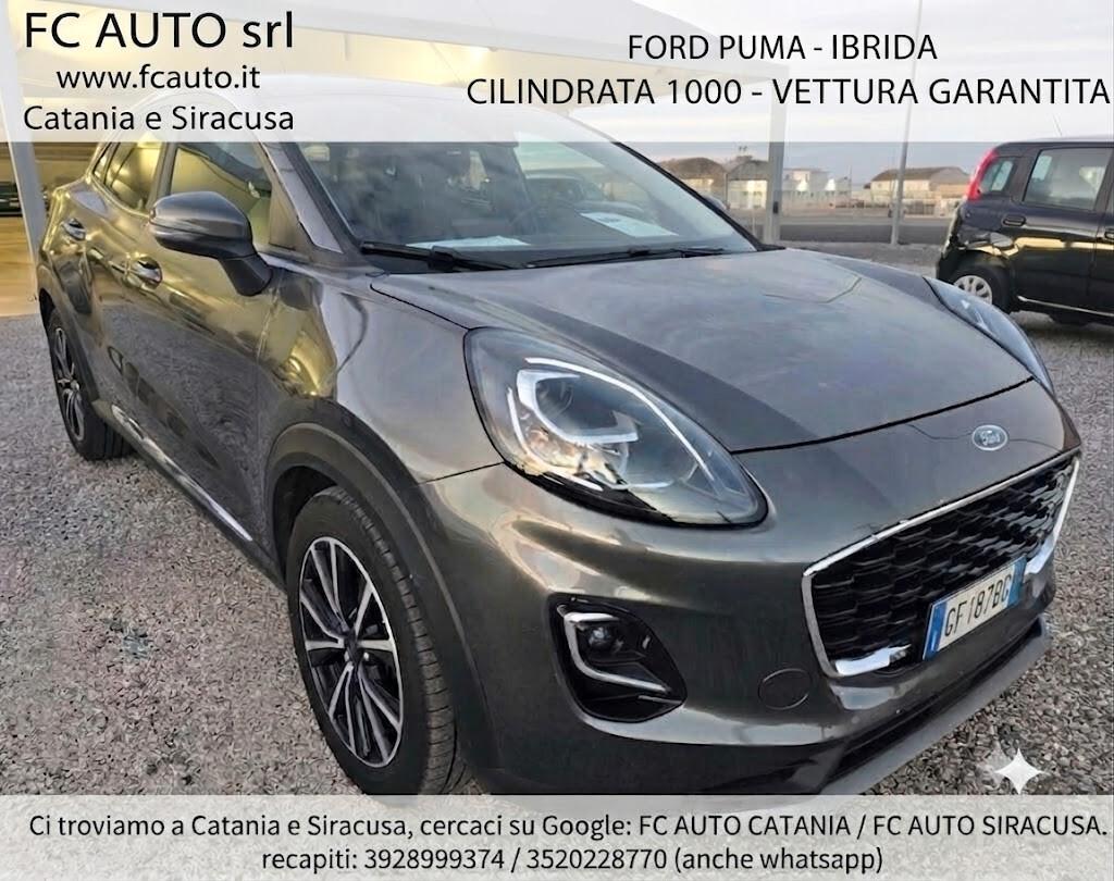 Ford Puma Hybrid 125 CV Titanium 2021 - 24 MESI DI GARANZIA