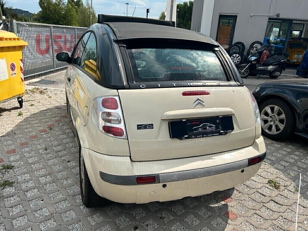 CITROEN C3 CABRIO PLURIEL CAMBIO AUTOMATICO- benzina 1600 KM 114.092 Garanzia 12 mesi