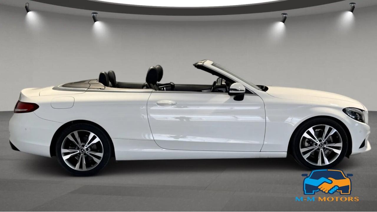 Mercedes C 220 D Sport 9G-Tronic Plus Cabrio TAGLIANDI MERC