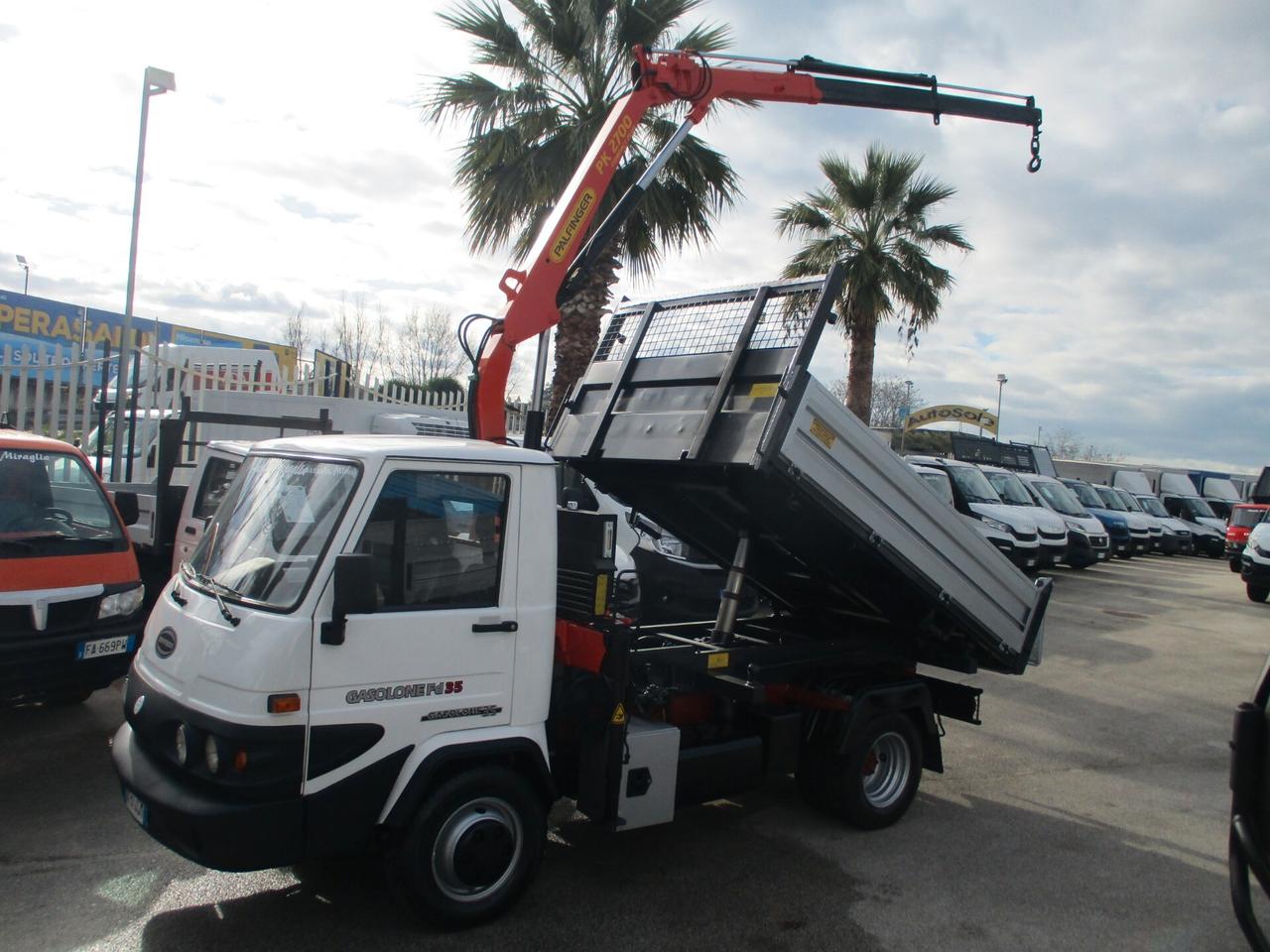 GASOLONE 35 GRU PK 2700 RIBALTABILE TRILATERALE