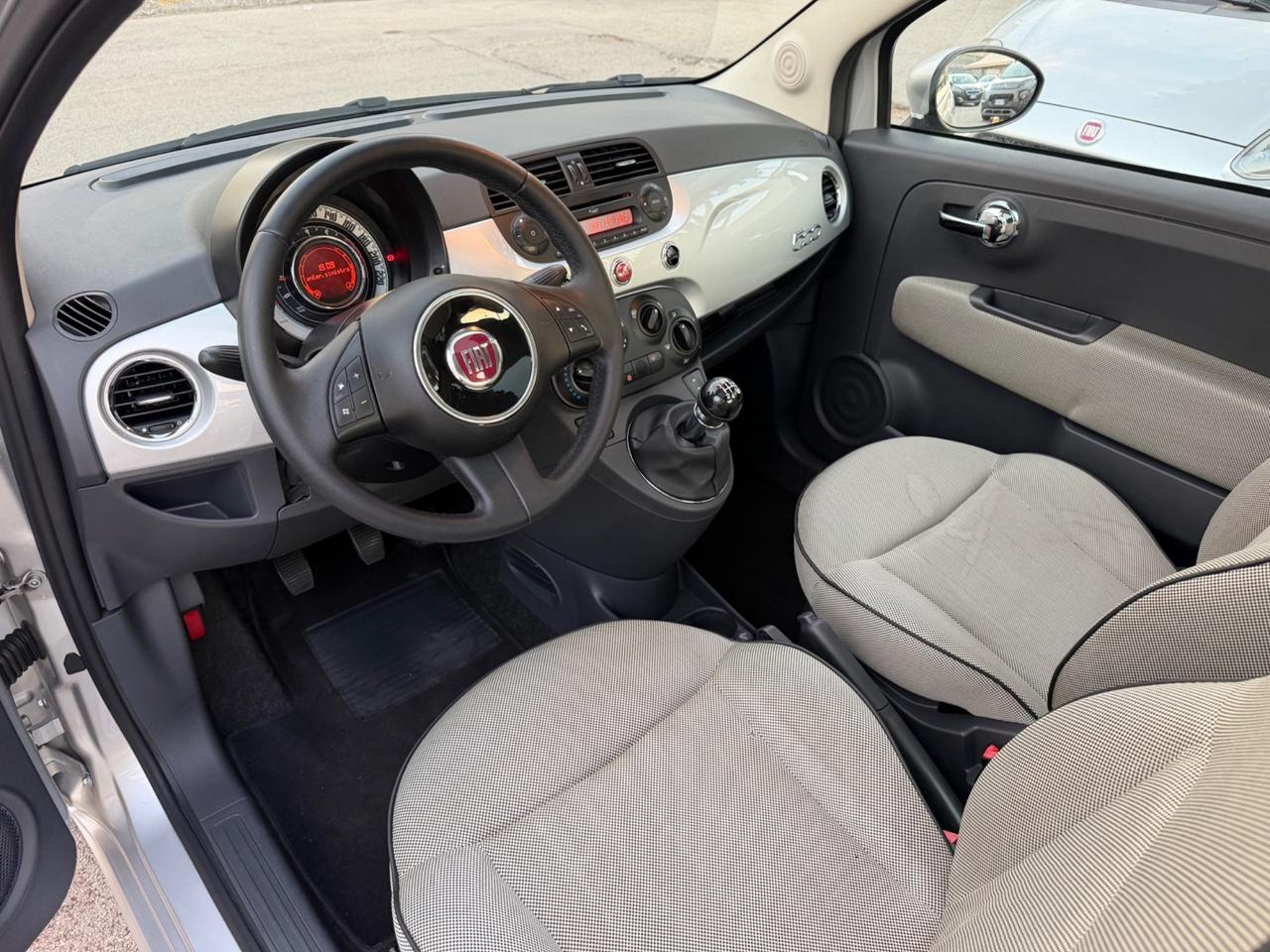 Fiat 500 1.2 benzina 69 cv 2012 74000 km