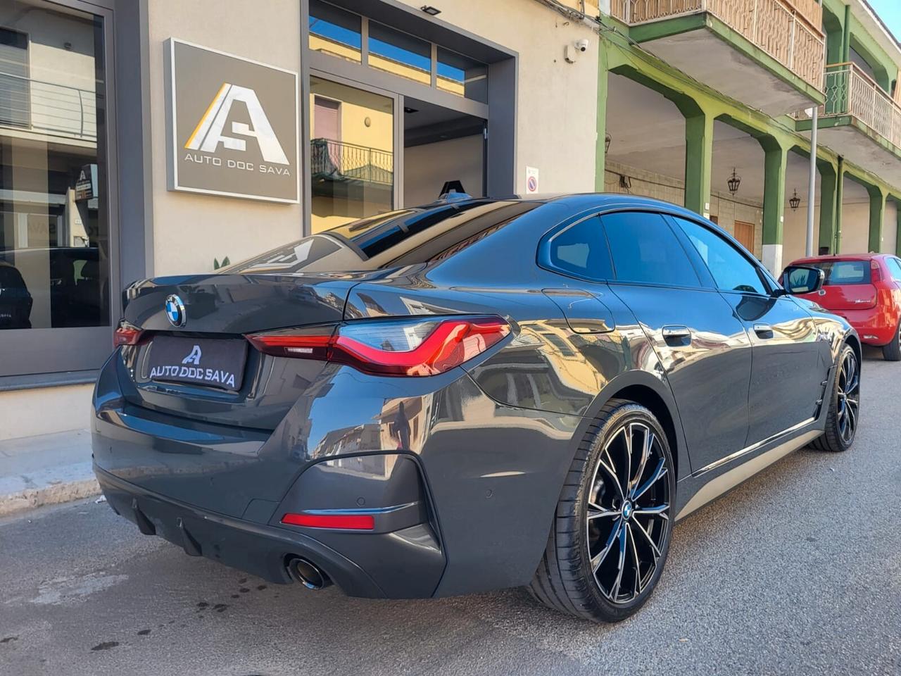 Bmw 4 Gran Coupe 420d 48V Msport+Fari Laser+Cerchi 20+Pelle Bordo' Cartier...