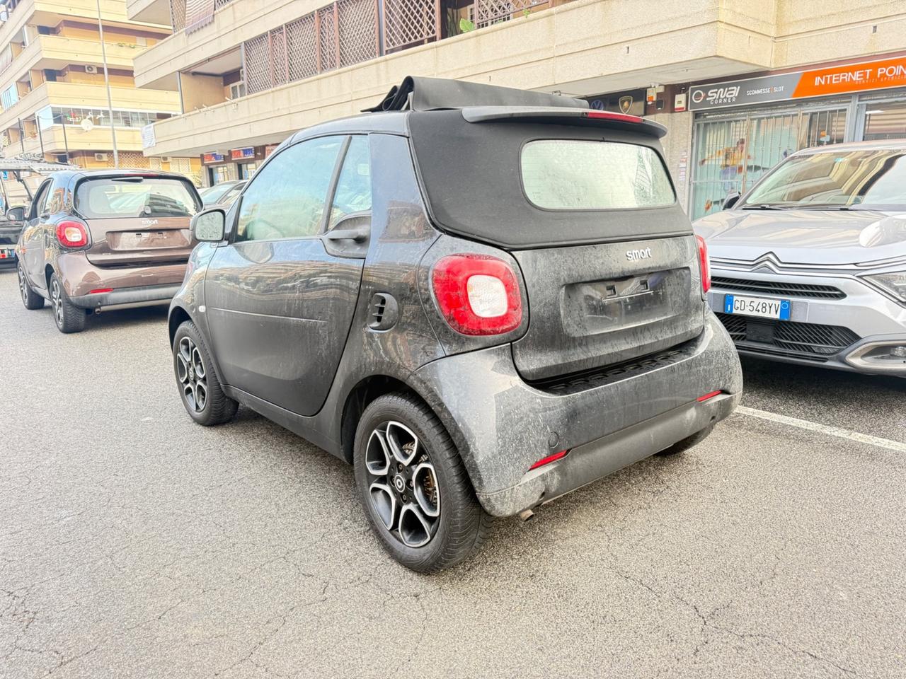 Smart ForTwo 90 0.9 T twinamic cabrio Prime led pic cerchi bluetooth