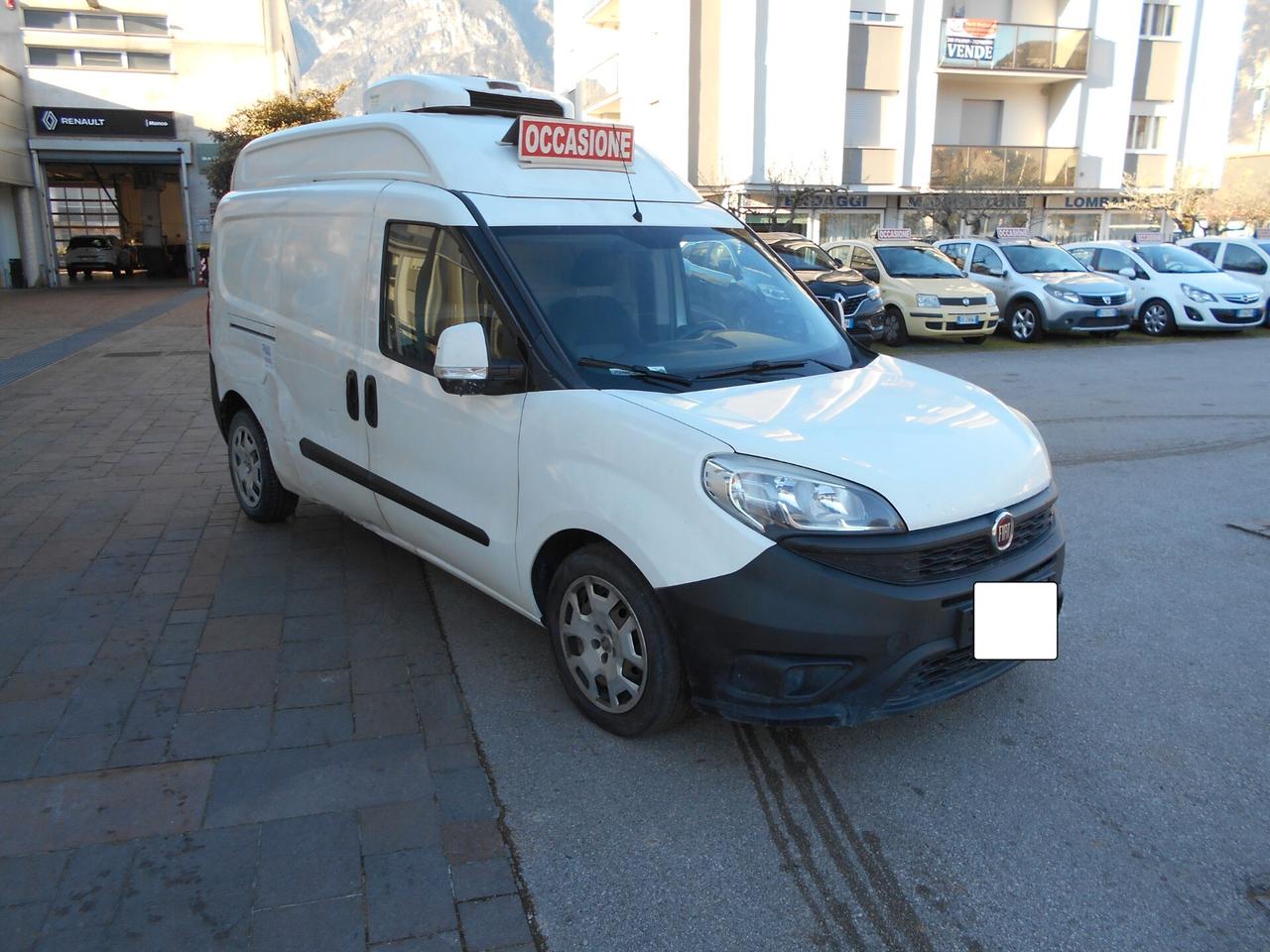 FIAT DOBLO' FURGONE ISOTERMICO CON GRUPPO FRIGORIFERO STRADA E RETE 1. 6 dci