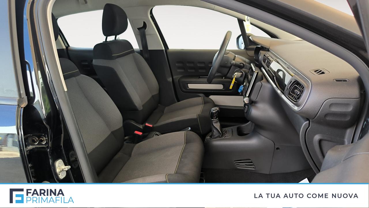 CITROEN C3 III 2017 - C3 1.2 puretech Feel s&s 83cv neopatentati my20