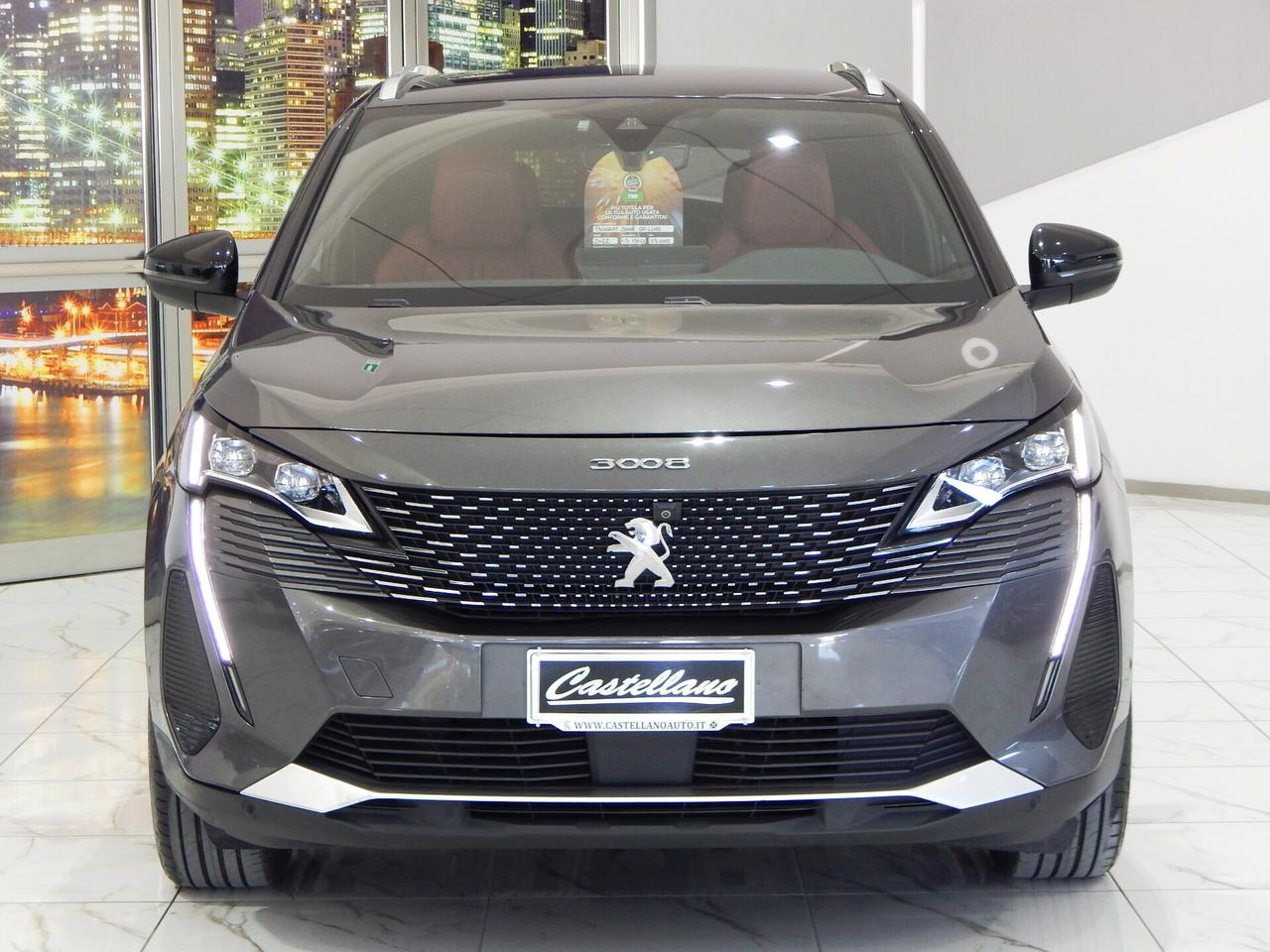 Peugeot 3008 1.5 bluehdi GT Pack S&S NAVI-PELLE ROSSA-PARK-LED-KAMERA