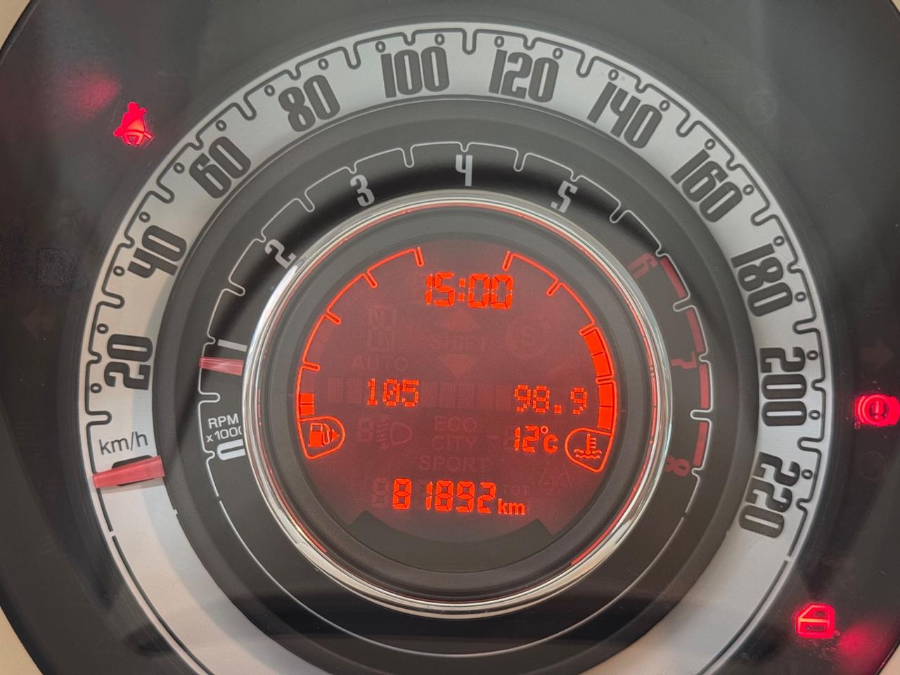 Fiat 500 1.2 Lounge PREZZO REALE