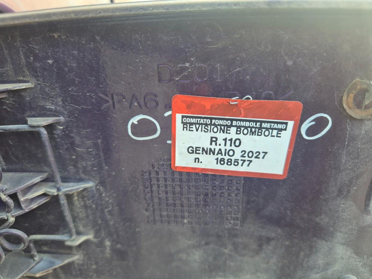 FIAT PANDA 1.4 GAS METANO FULL DEL 2012