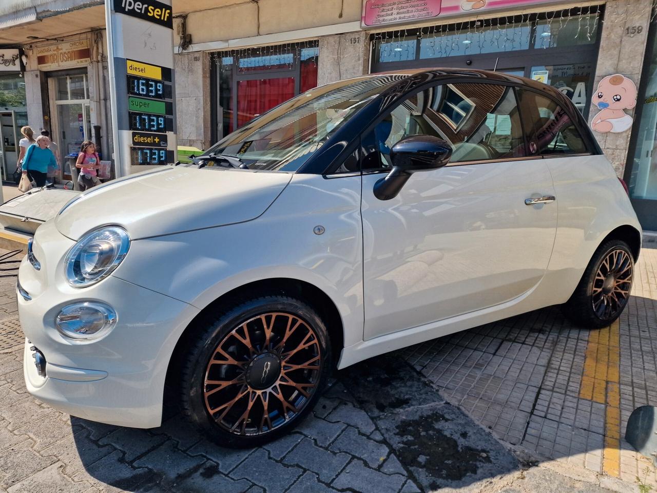 Fiat 500 1.2 LOUNGE 69 CV 120" KM 31800 COME NUOVA