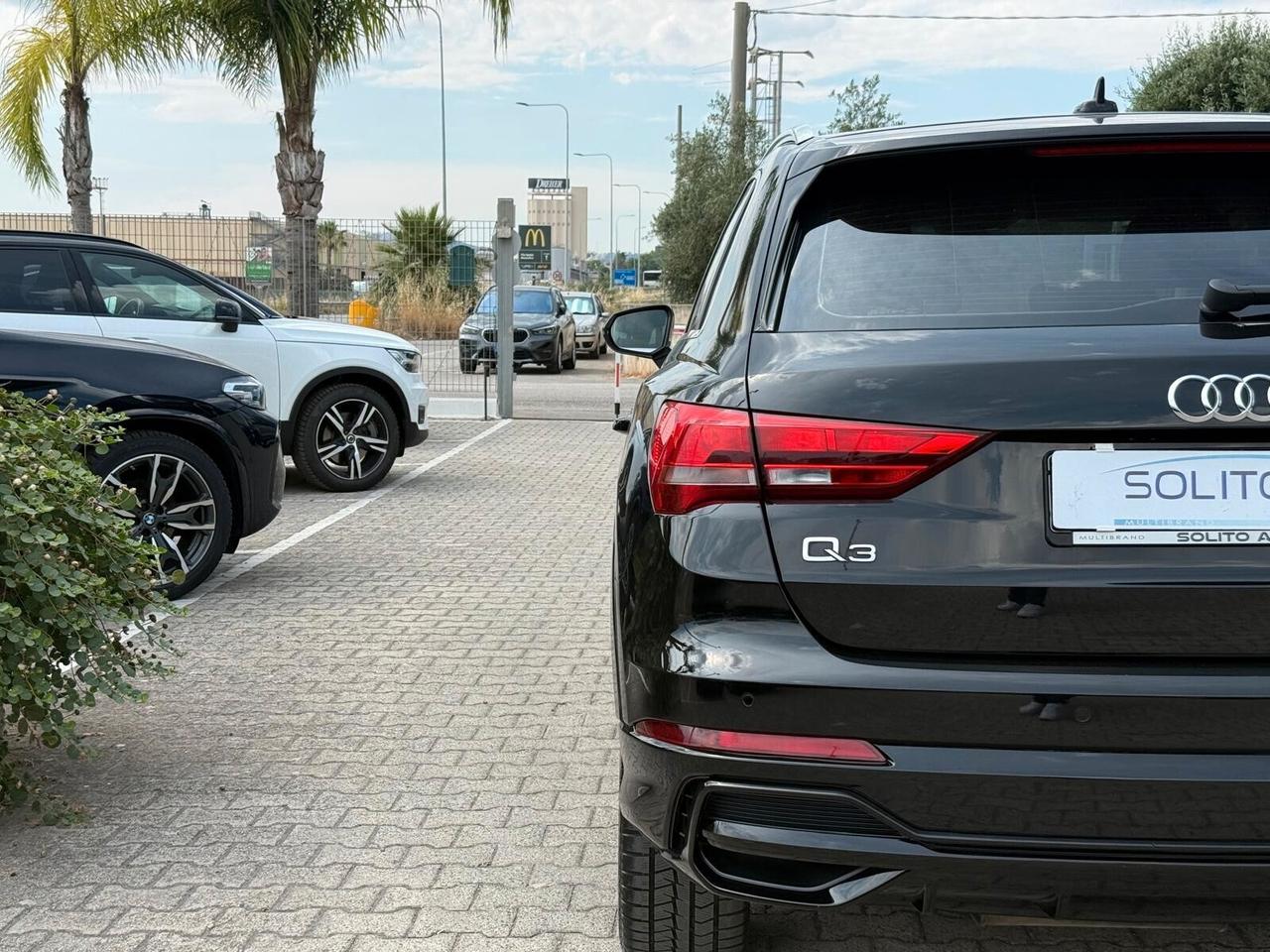 Audi Q3 40 TDI 190cv quattro S tronic line edition Nero Mhytos