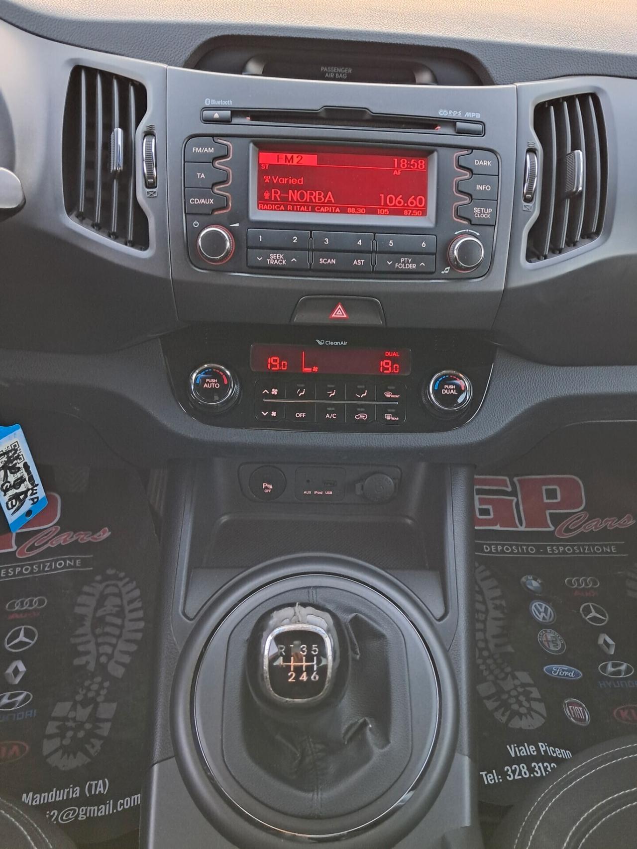 Kia Sportage 1.7 CRDI 115cv- CERCHI*LED*SENSORI