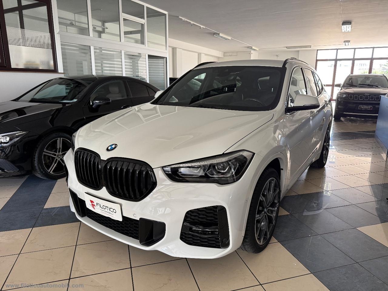 BMW X1 xDrive20d Msport AUTO KM 75.260 PACK TOTAL BLACK - CERCHI DA 19