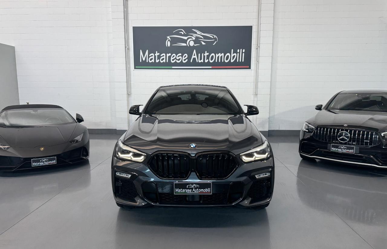 BMW X6 MSPORT Xdrive mhev 30d 286cv Tagliandi ufficiali Finanziabile