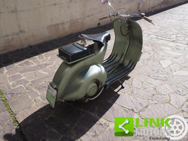 PIAGGIO Vespa 125 faro basso VACANZE ROMANE 1952 RESTAURO CONSERVATIVO