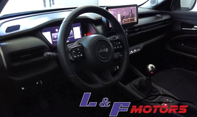 Jeep Avenger * TUA CON ANTICIPO € 1.500 DA 380,00€/MESE * F.I 24m + GARAZIA 24m + SATELLITARE 24m