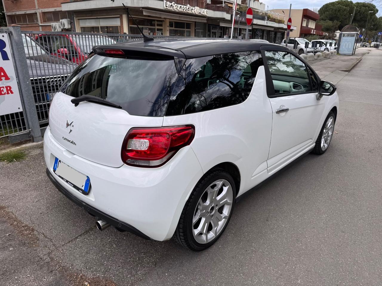 DS3 3 1.4 HDi 92 CV Just Black neopaten garanzia 12 me