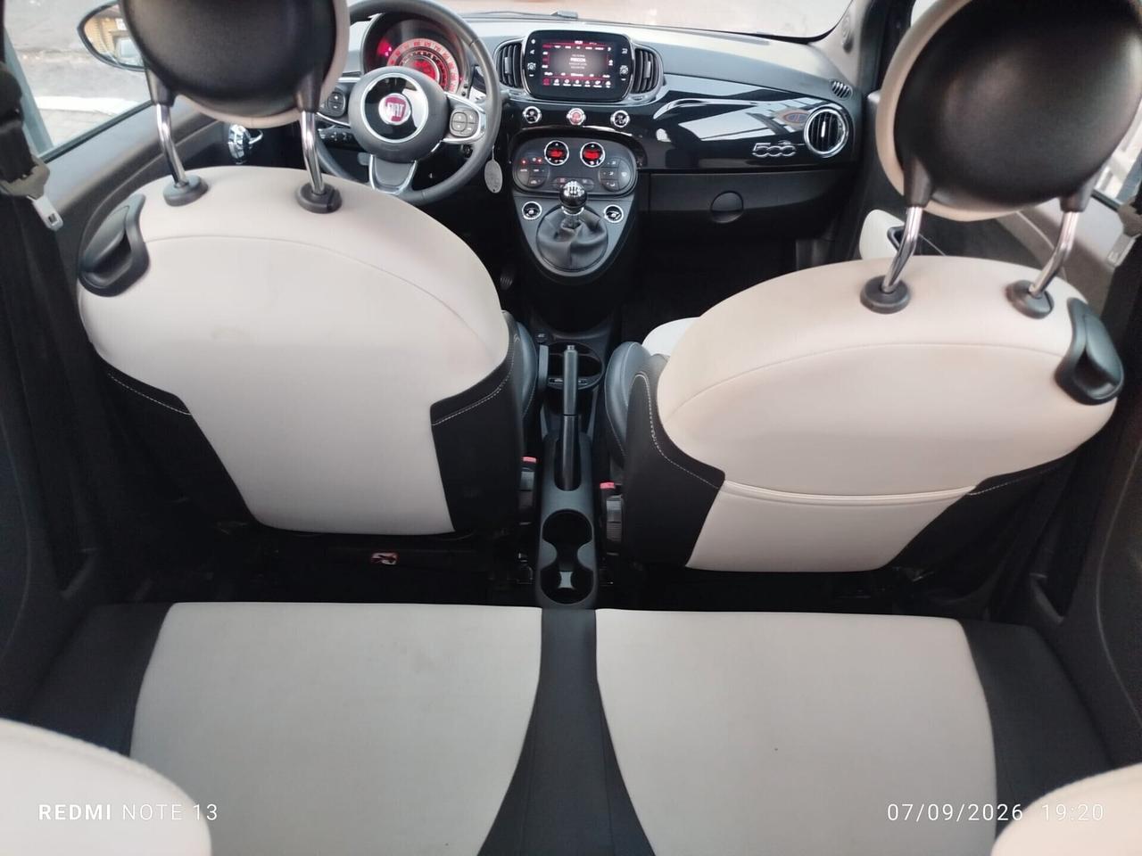 FIAT 500 DOLCEVITA UNIPRO *PREZZO VERO* CRONO TAGLIANDI PELLE TETTO *KM CERTI*