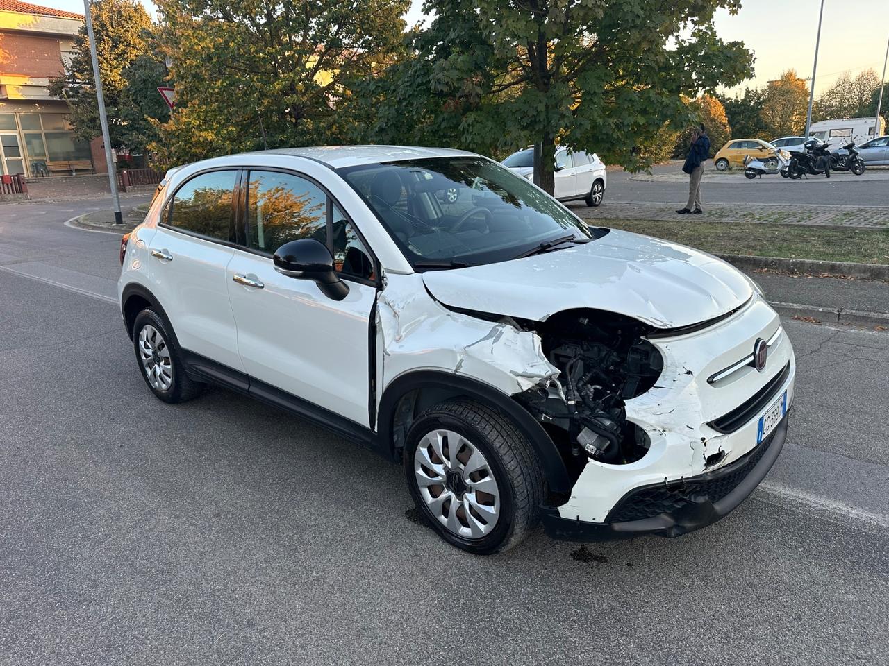 Fiat 500X 1.0 benzina sinistrata